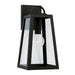 Capital Lighting - 943711BK - One Light Outdoor Wall Lantern - Leighton - Black