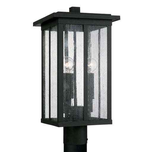 Capital Lighting - 943835BK - Three Light Outdoor Post Lantern - Barrett - Black