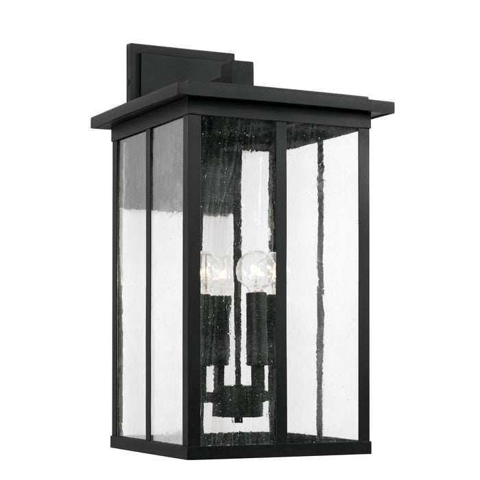 Capital Lighting - 943843BK - Four Light Outdoor Wall Lantern - Barrett - Black