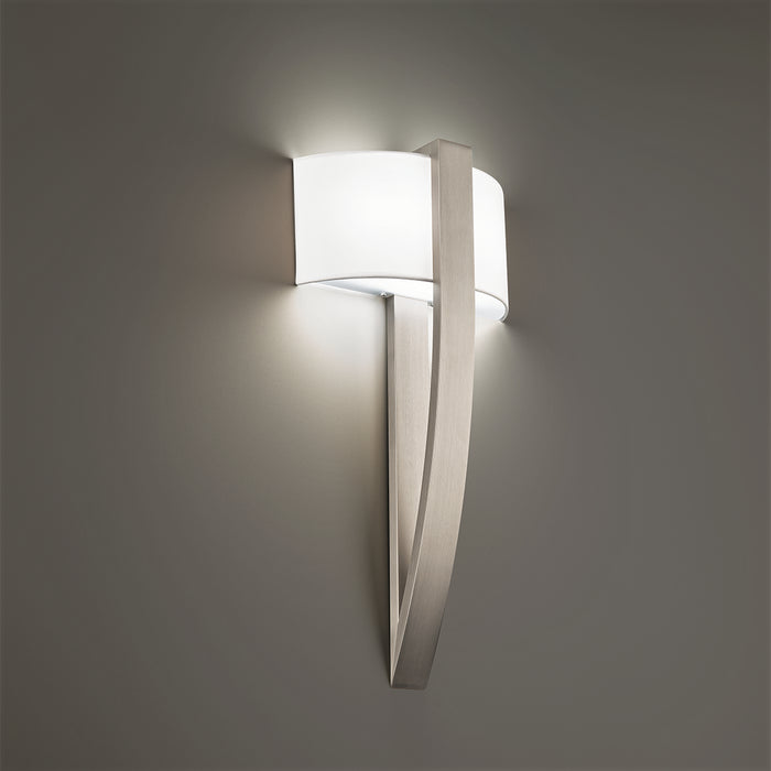 Modern Forms - WS-60120-BN - LED Wall Light - Curvana - Brushed Nickel