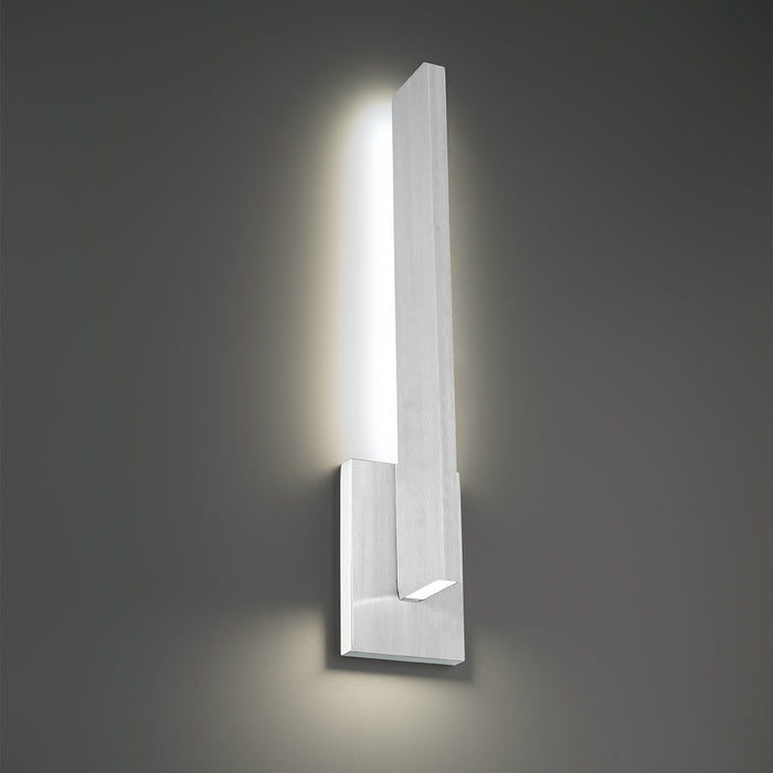Modern Forms - WS-W18122-40-AL - LED Outdoor Wall Light - Mako - Brushed Aluminum