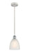 Innovations - 516-1P-WPC-G381 - One Light Mini Pendant - Ballston - White and Polished Chrome