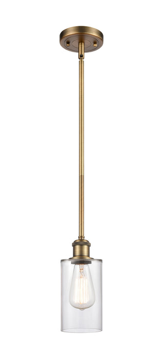 Innovations - 516-1S-BB-G802 - One Light Mini Pendant - Ballston - Brushed Brass