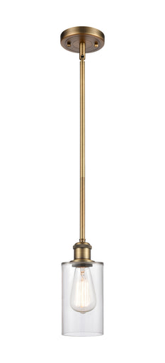 Ballston One Light Mini Pendant Brushed Brass