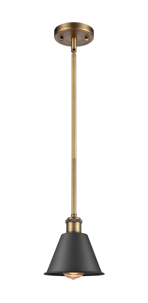 Innovations - 516-1S-BB-M8-LED - LED Mini Pendant - Ballston - Brushed Brass