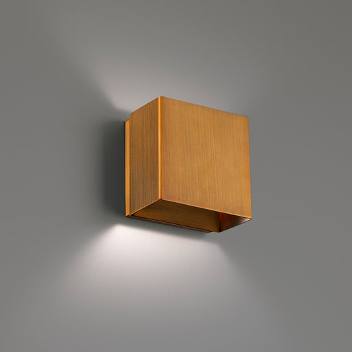 W.A.C. Lighting - WS-45105-27-AB - LED Wall Sconce - Boxi - Aged Brass