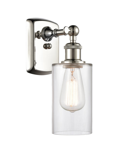 Ballston One Light Wall Sconce Polished Nickel