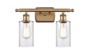 Innovations - 516-2W-BB-G802 - Two Light Bath Vanity - Ballston - Brushed Brass