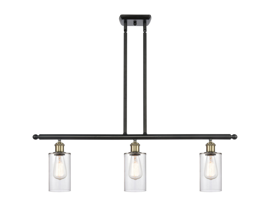 Innovations - 516-3I-BAB-G802 - Three Light Island Pendant - Ballston - Black Antique Brass