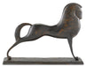 Currey and Company - 1200-0365 - Horse - Antique Green