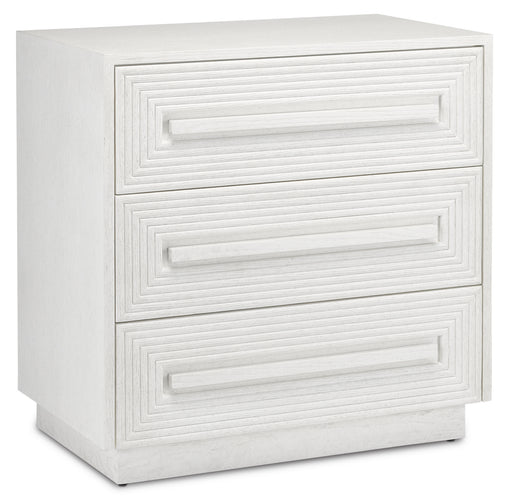 Currey and Company - 3000-0150 - Chest - Cerused White