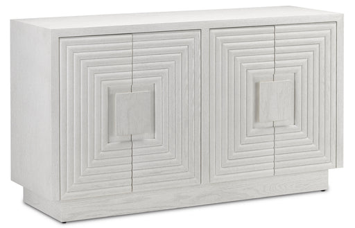 Currey and Company - 3000-0151 - Cabinet - Cerused White