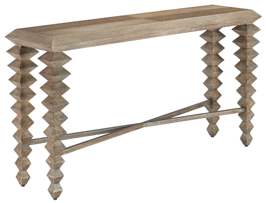 Currey and Company - 3000-0161 - Console Table - Light Pepper