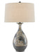 Currey and Company - 6000-0658 - One Light Table Lamp - Cream/Blue/Brown
