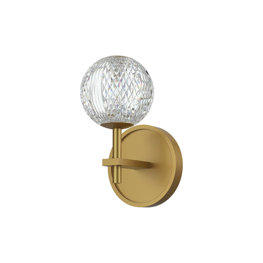 Alora - WV321201NB - LED Vanity - Marni - Natural Brass