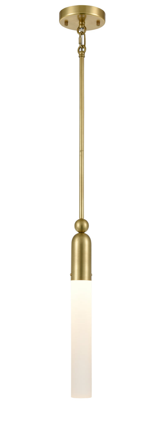 Zeev Lighting - MP40037-1-AGB - Mini Pendant - Fusion - Aged Brass