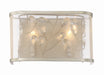 Zeev Lighting - WS70026-2-BNS - Wall Sconce - Vine - Burnished Silver With Crystal