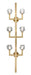 Zeev Lighting - WS70039-6-AGB - Wall Sconce - Parisian - Aged Brass