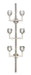 Zeev Lighting - WS70040-6-PN - Wall Sconce - Parisian - Polished Nickel