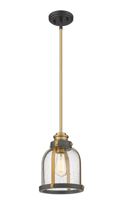 Z-Lite - 337MP-MB - One Light Pendant - Burren - Matte Black — Lighting ...