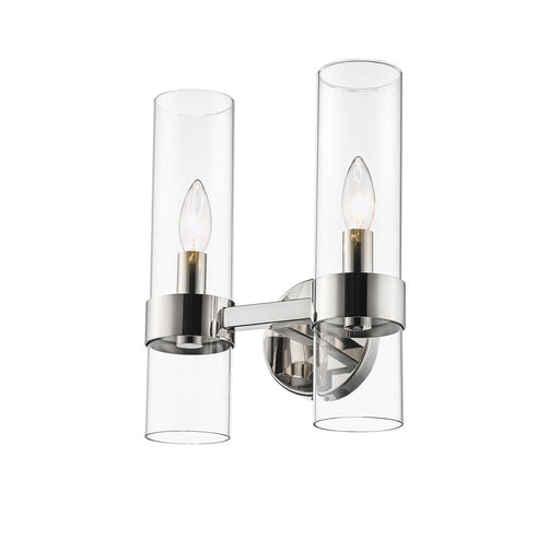Z-Lite - 4008-2S-PN - Two Light Wall Sconce - Datus - Polished Nickel