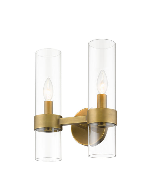 Z-Lite - 4008-2S-RB - Two Light Wall Sconce - Datus - Rubbed Brass