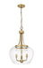 Z-Lite - 473P16-OBR - Three Light Pendant - Joliet - Olde Brass