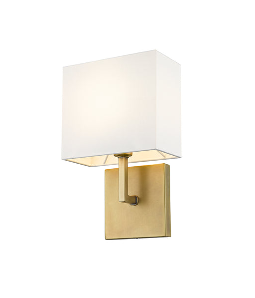 Z-Lite - 815-1S-RB - One Light Wall Sconce - Saxon - Rubbed Brass