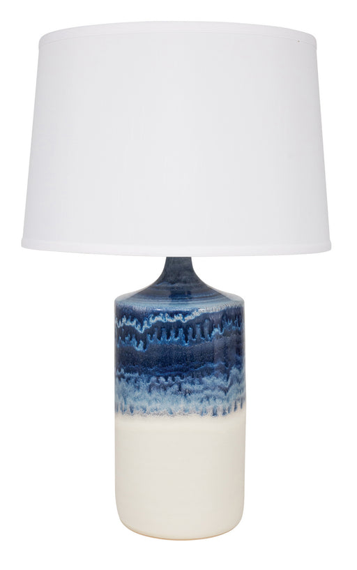 House of Troy - GS110-DWM - One Light Table Lamp - Scatchard - Decorated White Matte