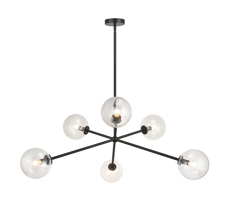 Matteo Lighting - C81706BKCL - Pendant - Novo