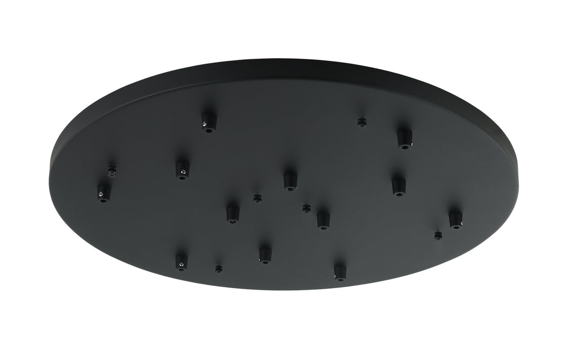 Matteo Lighting - CP0112MB - Canopy - Multi Ceiling Canopy - Matte Black