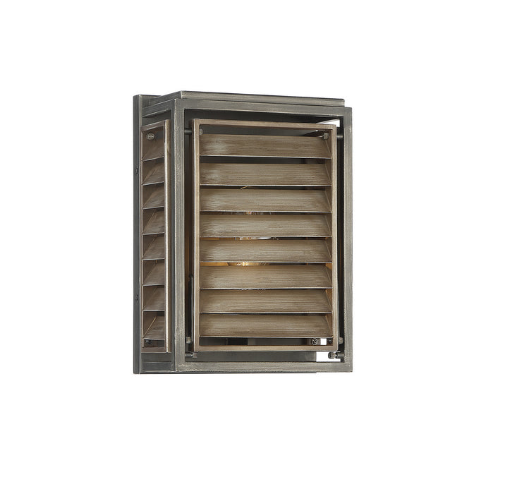 Savoy House - 9-9342-1-162 - One Light Outdoor Wall Sconce - Hartberg - Aged Driftwood