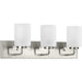 Progress Lighting - P300329-009 - Three Light Bath Bracket - Merry - Brushed Nickel