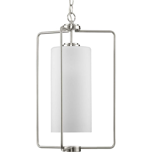 Progress Lighting - P500333-009 - One Light Foyer Pendant - Merry - Brushed Nickel