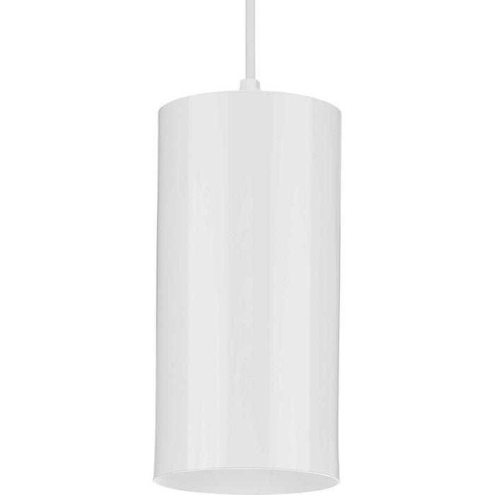 Progress Lighting - P500356-030 - One Light Cord Mount Cylinder - 6IN CYL RNDS - White