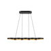 Kuzco Lighting - LP90838-BK/GD - LED Island Pendant - Maestro - Black/Gold