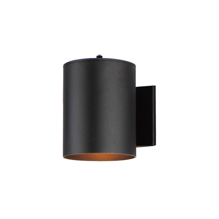 Maxim - 26106BK/PHC - One Light Outdoor Wall Lantern - Outpost - Black