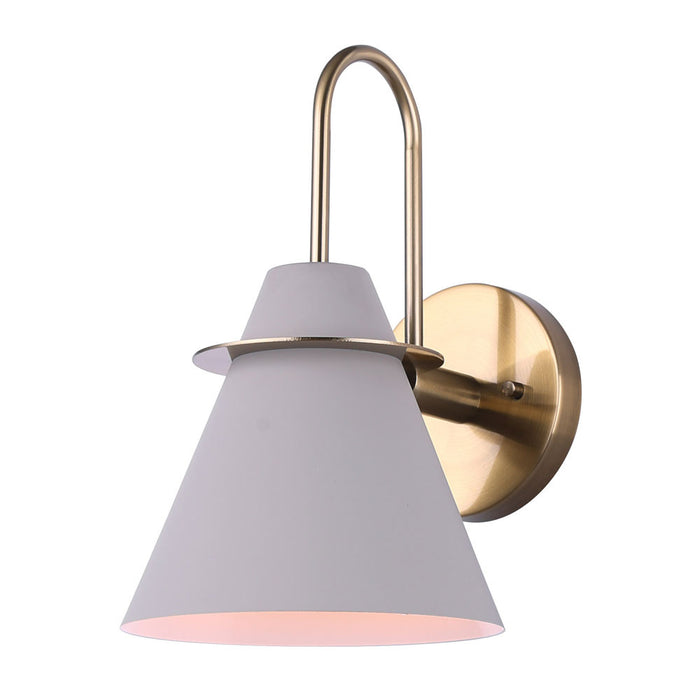 Canarm - IVL1076A01MGG - Vanity Lighting - Gold and matte grey