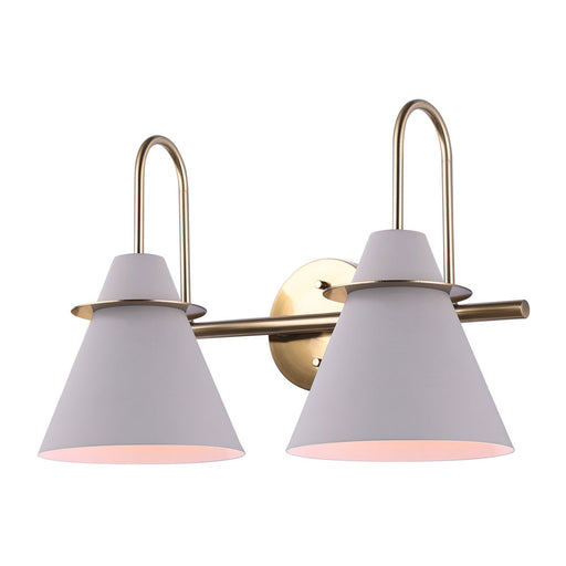 Canarm - IVL1076A02MGG - Vanity Lighting - Gold and matte grey