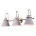 Canarm - IVL1076A03MGG - Vanity Lighting - Gold and matte grey