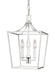 Generation Lighting - CC1433PN - Three Light Mini Lantern - Chapman & Myers - Polished Nickel