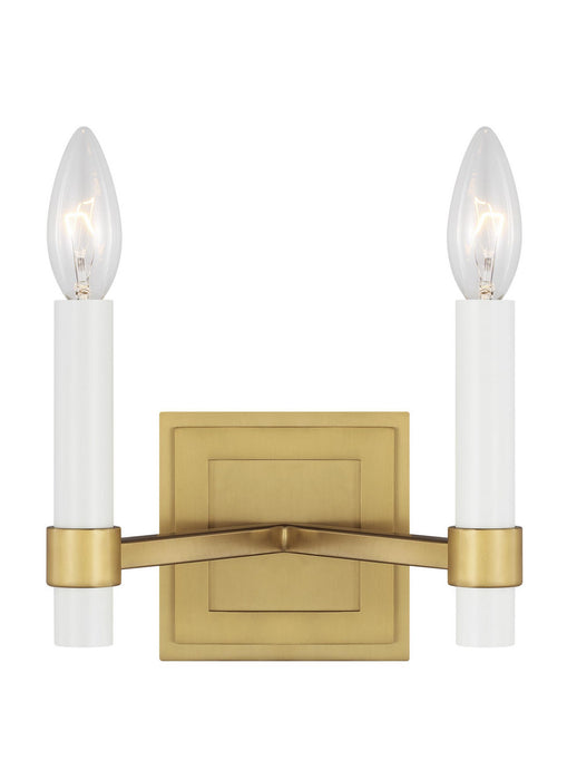Generation Lighting - CW1222BBS - Two Light Wall Sconce - Chapman & Myers - Burnished Brass