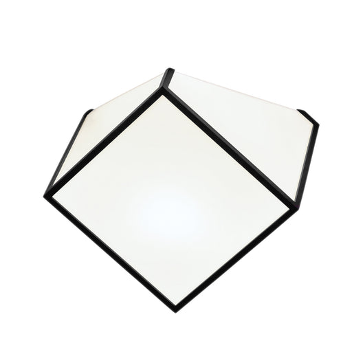 Norwell Lighting - 5397-MB-MA - One Light Flush Mount - Cubist - Matte Black