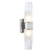 Norwell Lighting - 9759-CH-CF - Two Light Wall Sconce - Icycle Sconce Single - Matte Black