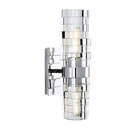 Norwell Lighting - 9765-CH-IC - Two Light Wall Sconce - Murano - Chrome