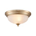 Thomas Lighting - 7002FM/50 - Two Light Flush Mount - Ceiling Essentials - Satin Gold