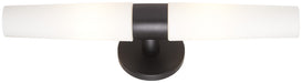 George Kovacs - P5042-66A - Two Light Wall Sconce - Saber - Coal