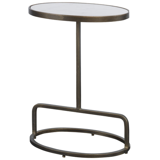 Uttermost - 25135 - Accent Table - Jessenia - Antiqued Brushed Gold