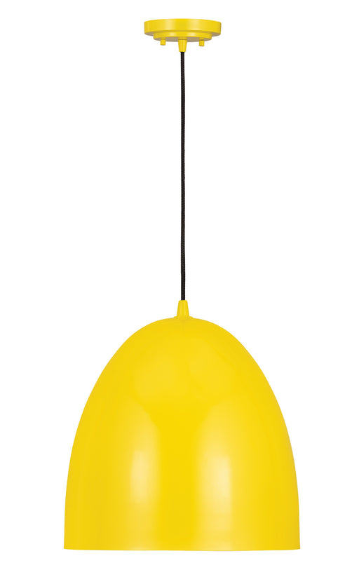 Z-Lite - 6012P19-YEL - Three Light Pendant - Z Studio Dome Pendant - Yellow