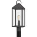 Quoizel - TPE9008MB - One Light Outdoor Post Mount - Thorpe - Mottled Black